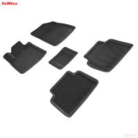 Коврики салона Eva 3D "ромб" для Haval Jolion (2021-2025) 4WD № 97483