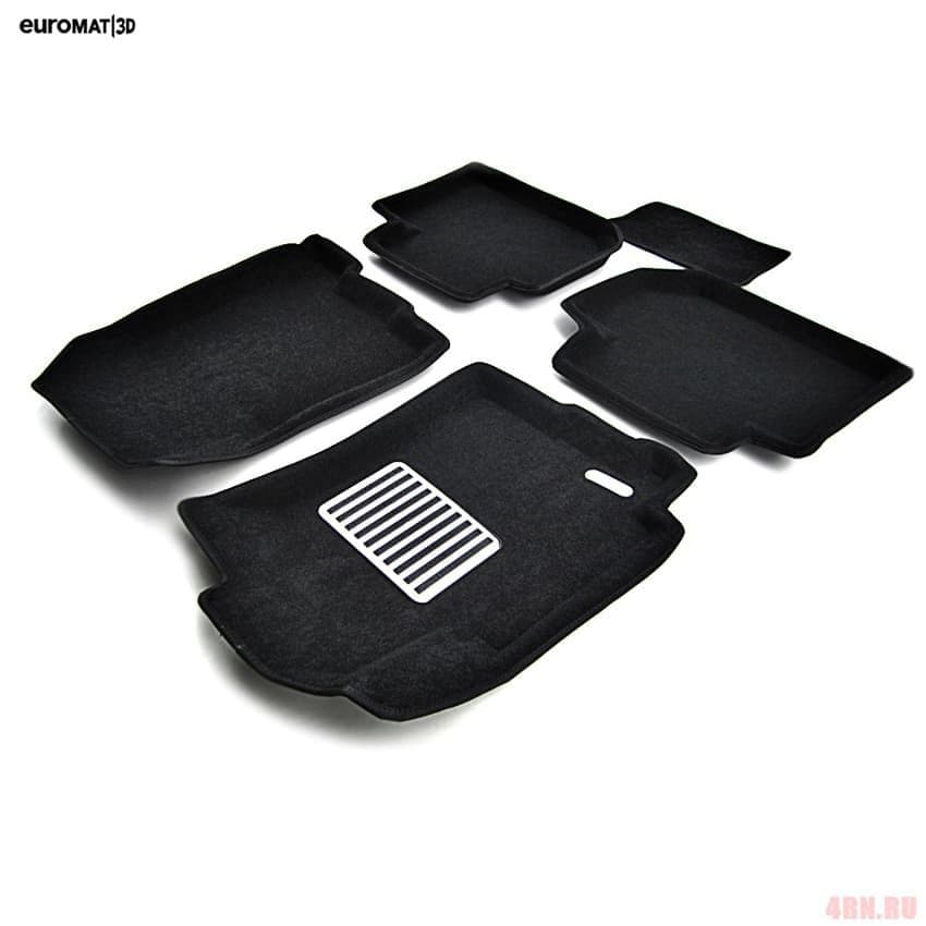 Коврики салона Euromat3D 3D Lux текстильные (Euro-standart) для Subaru Tribeca (2005-2014) № EM3D-004710