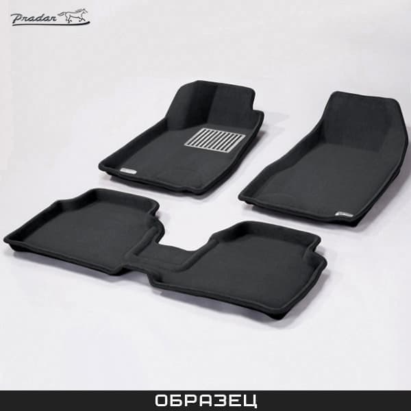 Коврики салона Pradar 3D текстильные для Chevrolet Lacetti седан (2004-2013) № SI 09-00099