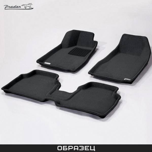 Коврики салона Pradar 3D текстильные для Chevrolet Lacetti седан (2004-2013) № SI 07-00099
