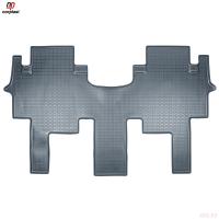 Коврик салона 3D для Hyundai Staria (2021-2025) (2 ряд) 7 мест серые № NPA00-C31-661-G