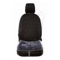 Накидка (квадрат) из натурального меха (короткий ворс, цельная шкура класс А) 1 шт № KC022