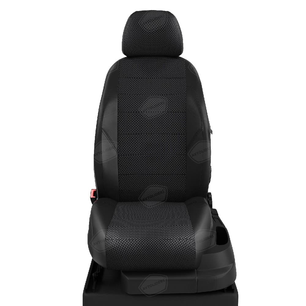 Чехлы "АвтоЛидер" для  сидений Ravon R2 (2016-2022) черный № RA40-0101-CH03-0101-KK4
