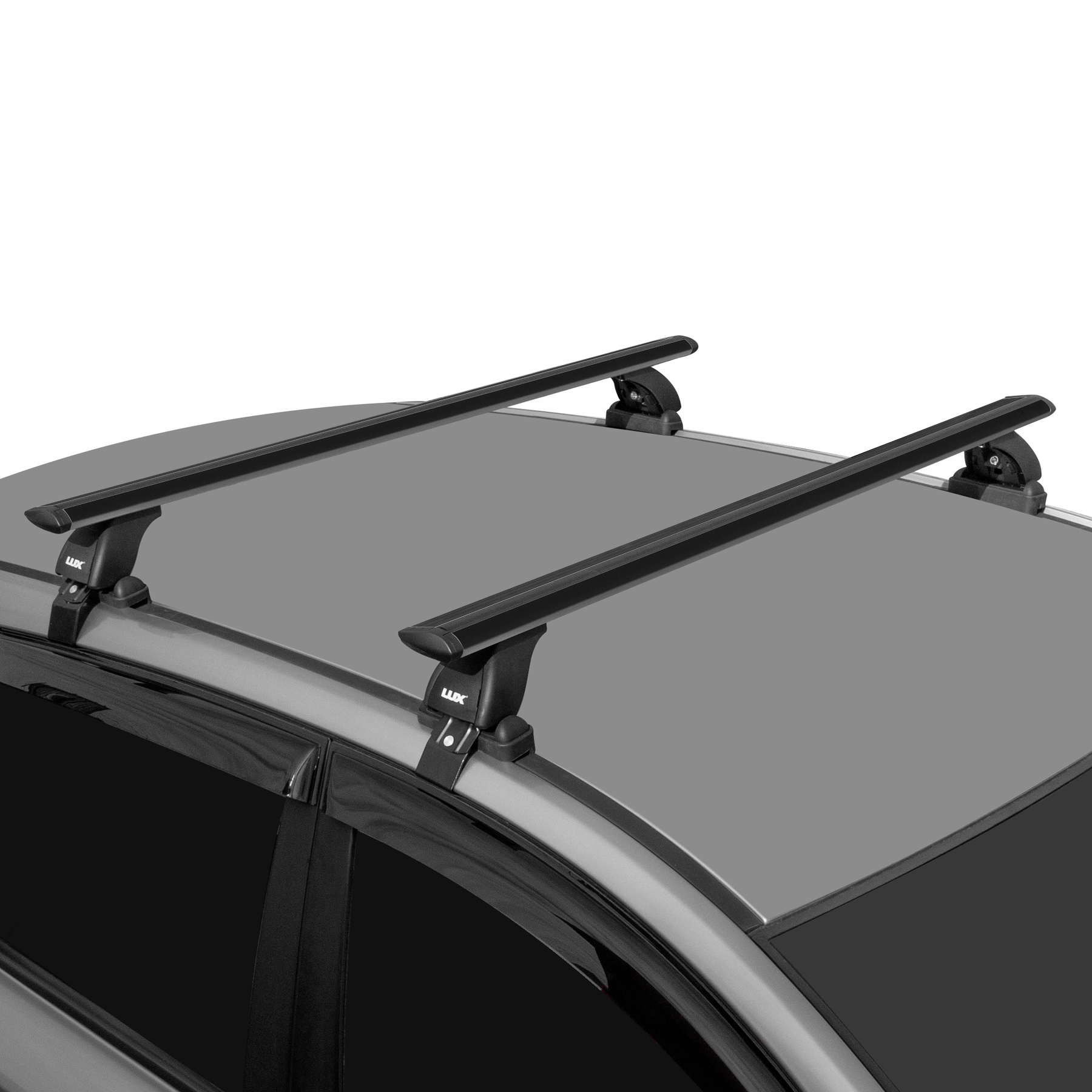 Багажник на крышу LUX Трэвел 82 Black для Toyota Prius 4 поколение XW50 .