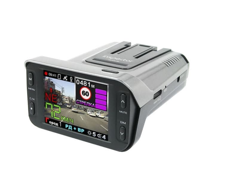 Антирадар с видеорегистратором INSPECTOR MARLIN S, full-HD, GPS,сигнатурный
