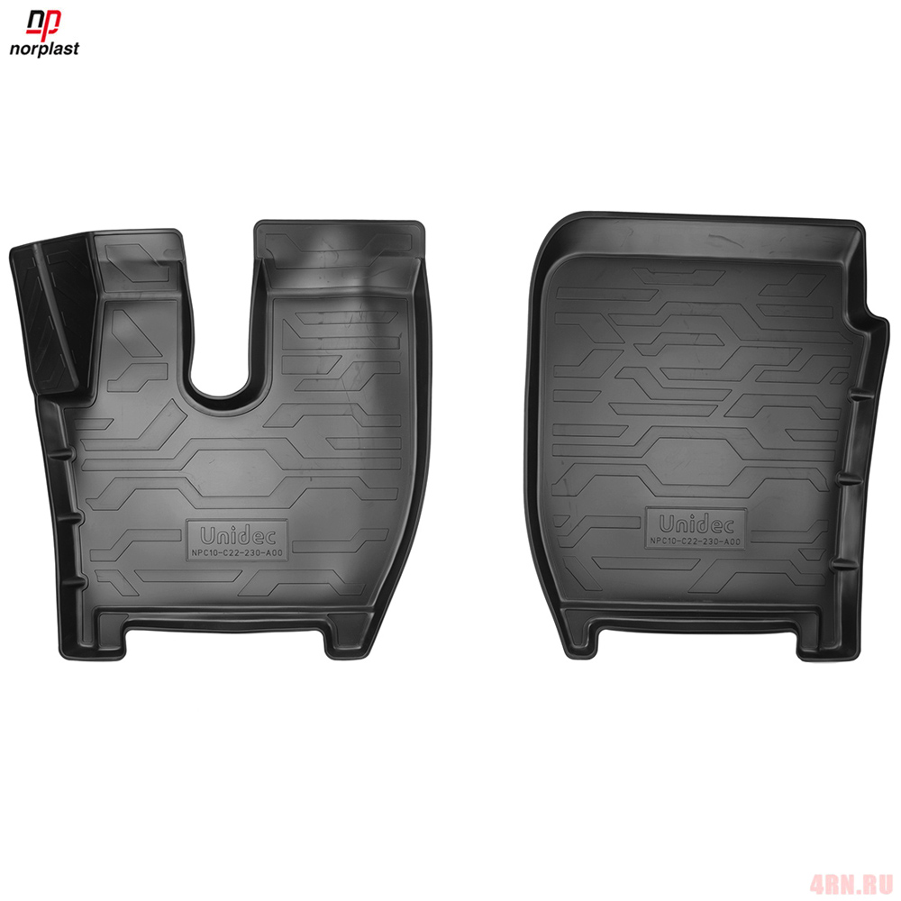 Коврики салона 3D для Ford F-Max (2018-2022) № NPC10-C22-230-A00