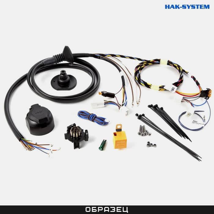 Штатная электрика к фаркопу (13-pin) для Nissan Qashqai+2 (2008-2014) № 21140510