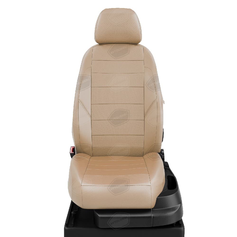 Чехлы "АвтоЛидер" для  Nissan Terrano (2014-2022) бежевый № RN22-0502-0503-0301-NI19-EC26