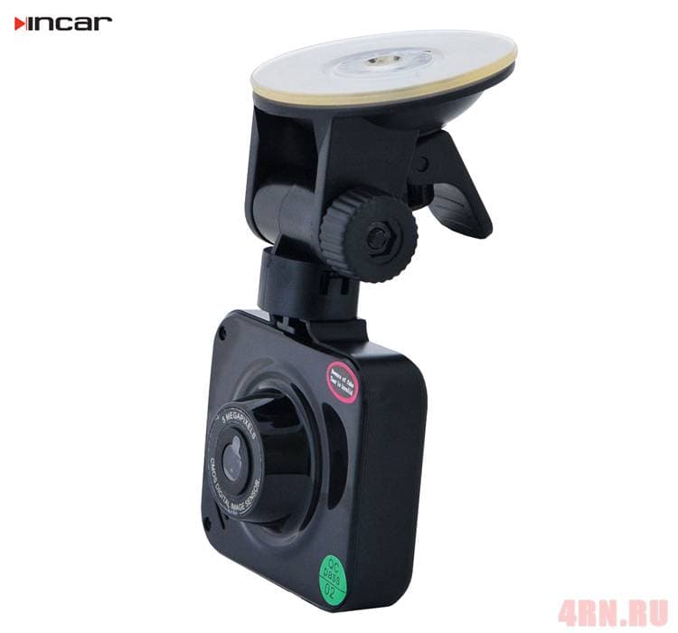 Видеорегистратор Incar VR-518 LCD 2, AVI, JPEG, HDMI-OUT (1280*720) bat-800mAh