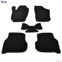 Коврики салона EVA для Volkswagen Polo седан (2010-2020) с серым кантом № TAS2D-1700.01.04