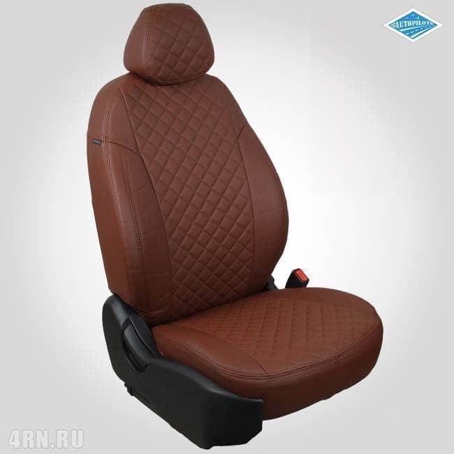 Чехлы на сиденья "Автопилот" для Chevrolet Lacetti (2013-2013) коричневый ромб № she-lch-lkh-koko-r