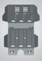Защита картера оригинальная для Toyota Fortuner (2015-2025) № PZ4AL-02933-00