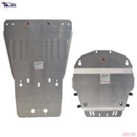 Защита днища для Toyota Land Cruiser 200 (2008-2012) 2 части № ALF09713AL