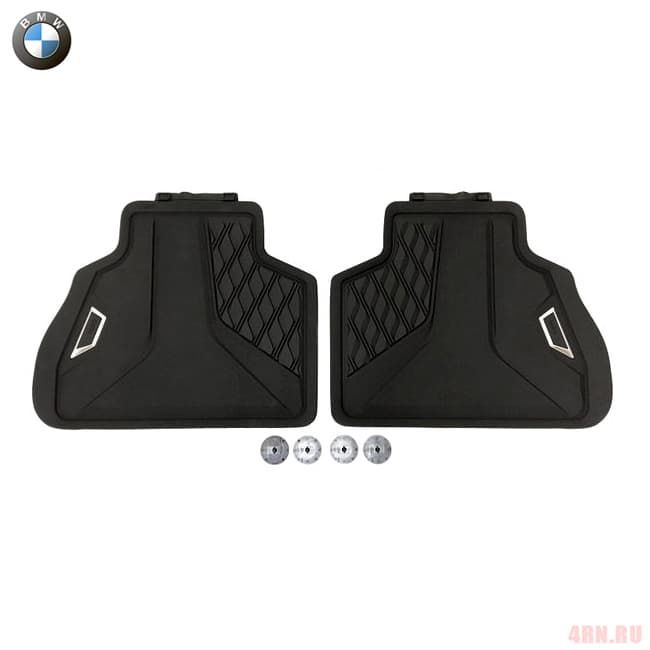 Всепогодные оригинальные задние коврики для BMW X7 № 51472458555