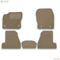 Коврики салона Klever текстильные Premium для Ford Focus 3 седан (2015-2018) бежевые № KLEVER04166822112kh