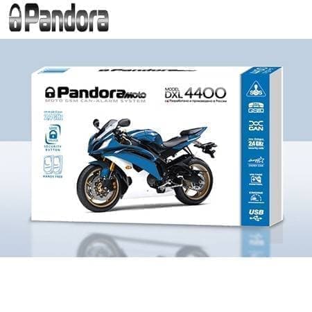 Автосигнализация Pandora с автозапуском № DXL 4400 Moto