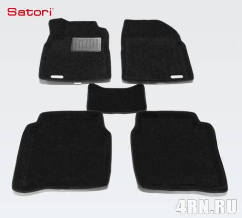 Коврики салона Satori Liner 3D Basic текстильные для Nissan Primera P12 (2002-2007) № SI 02-00111