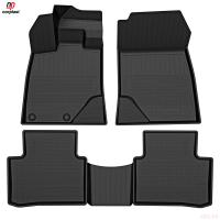 Коврики салона для Peugeot 5008 (2024-2026) (1 и 2 ряд) № NPA11-C64-540