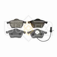 Тормозные колодки передние, дисковые арт. SX-1656 Ford Galaxy 95-06 / VW Sharan 95-10