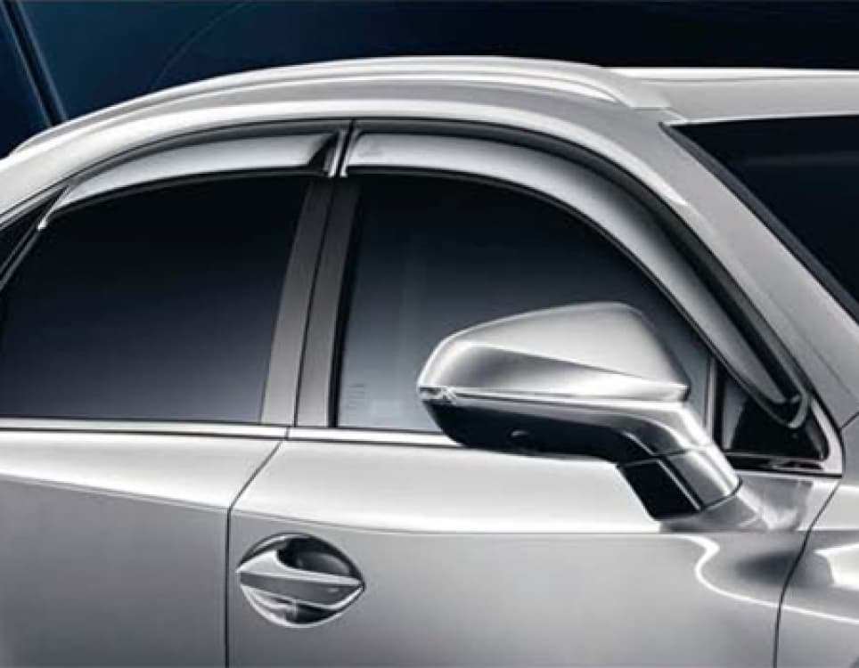 Дефлекторы боковых окон оригинальные для Lexus NX (2014-2021) № PZ451-X0530-00