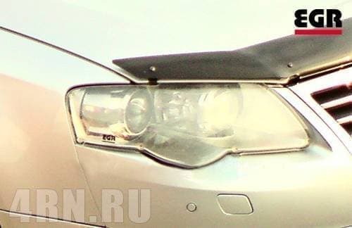 Защита фар прозрачная для Volkswagen Passat B6 (2006-2010) № EGR4828