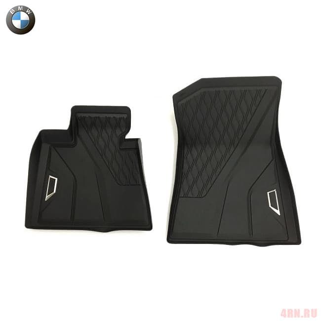 Коврики оригинальные передние для BMW X7 (BMW Floor Liner) № 51472458559