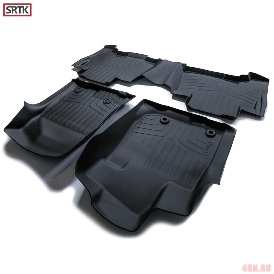 Коврики салона SRTK 3D Lux для Lexus GX 460 (2013-2022) № 3D.LE.GX.10G.08002