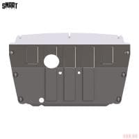 Защита картера и КПП для Chery Tiggo 7 Pro (2020-20211) № SL 9034