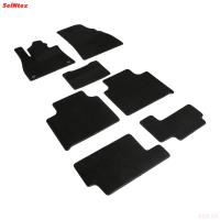 Коврики салона Lux текстильные для Hongqi HS7 (2023-2025) 7 мест. № 318754