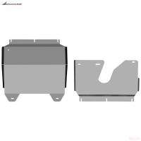 Защита переднего электромотора для Voyah Free EVR Long Range 39кВт (2024-2025) № NLZ.106.08.030A