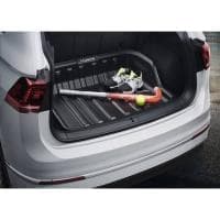 Коврик багажника оригинальный для Volkswagen Tiguan 5 мест (2016-2023) № 5NA061162A