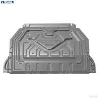 Защита картера и КПП для Mitsubishi Outlander (2018-2022) полный привод № 333.04036.1