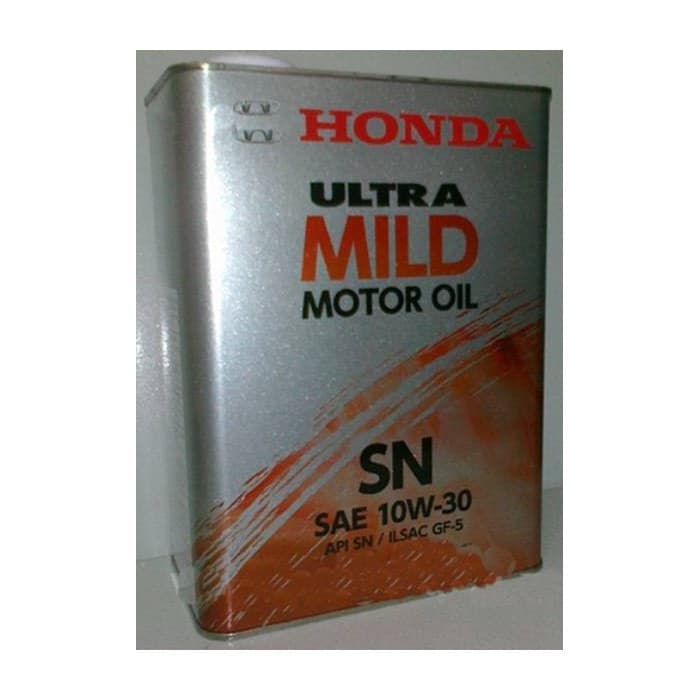 Масло хонда отзывы. Honda_Ultra_mild_SN_10w30_4л. Honda 10w30. Полусинтетическое моторное масло Honda Ultra 5w30. Масло Honda 10w30 Marine артикул.