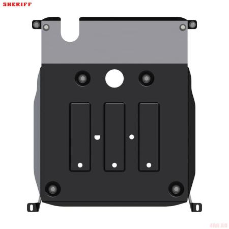 Защита КПП и раздаточной коробки для УАЗ Patriot (2016-2025) № 27.3255