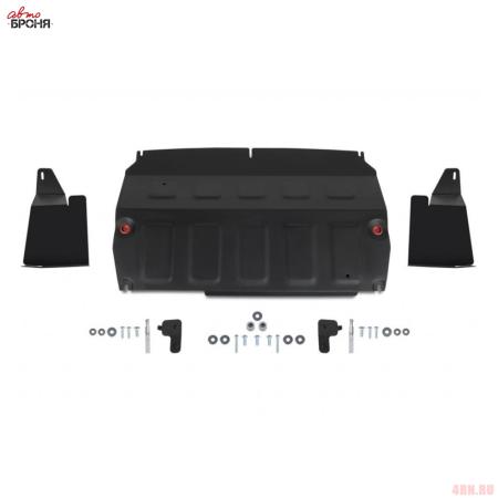 Защита картера и КПП (c пыльниками) для Chery Tiggo 7 Pro (2020-2024) № 111.00922.1