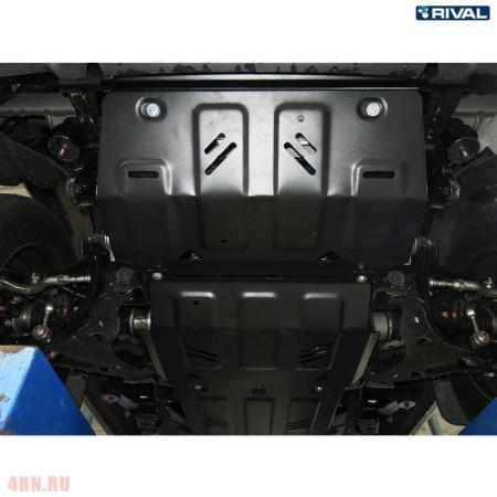 Защита радиатора для Mitsubishi L200 (2015-2023) № 111.4040.1