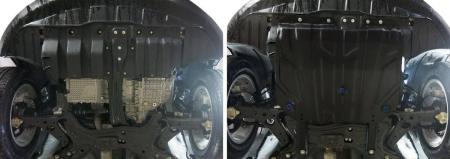 Защита двигателя и КПП для Chery Tiggo 5 FWD (2014-2020) увеличенная № 111.0912.1