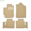 Коврики в салон Klever текстильные Premium для Toyota Camry (2011-2017) бежевые № KLEVER04485622112kh