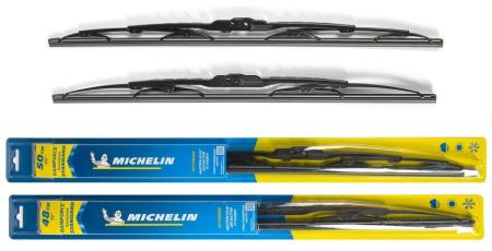 Щетки стеклоочистителя Michelin каркасные для Mazda 626 седан, универсал, хетчбек (1997-2002) № K13920-19