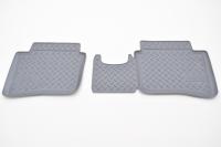 Изображение коврики салона norplast для hyundai solaris седан (2010-2016) серые № npl-po-31-35-g