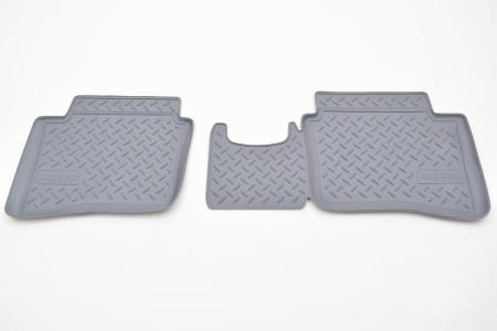 Коврики салона Norplast для Hyundai Solaris седан (2010-2016) серые № NPL-Po-31-35-G