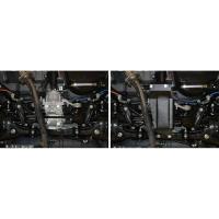 Защита редуктора для Lexus NX 200/200t 4WD (2014-2021) № 111.03216.1