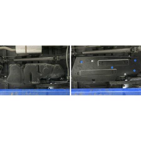 Защита топливного бака для UAZ Patriot (2016-2025) № 222.06322.1