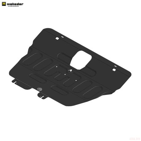 Защита картера и КПП для Jetour Dashing (2023-2025) № 59010