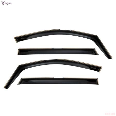 Дефлекторы боковых окон для Kia Sorento (2020-2025) № AFV90758