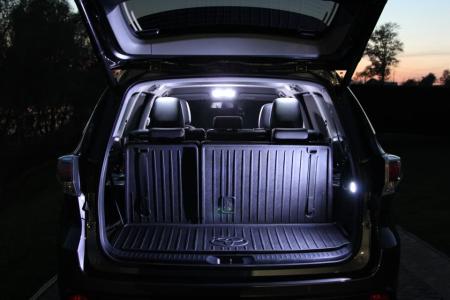 Коврик багажника оригинальный для Toyota Highlander (2014-2019) № PU550-48142-EU