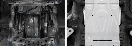 Защита КПП для Mitsubishi L200 (2015-2023) № 333.4047.2