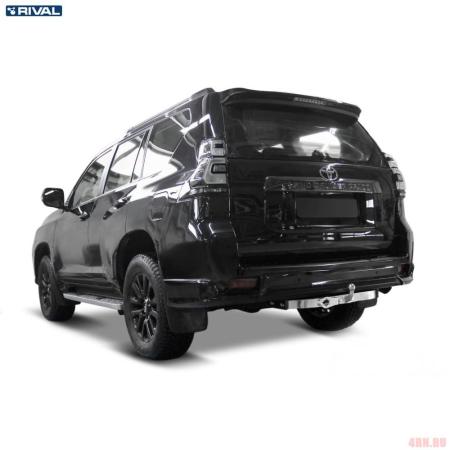 Фаркоп для Toyota Land Cruiser Prado 150 Black Onyx (2020-2024) с нерж. накладкой № F.5704.005