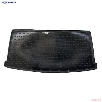 Коврик багажника для Volkswagen Teramont (2017-2025) разложенный 3-й ряд № B1504-1